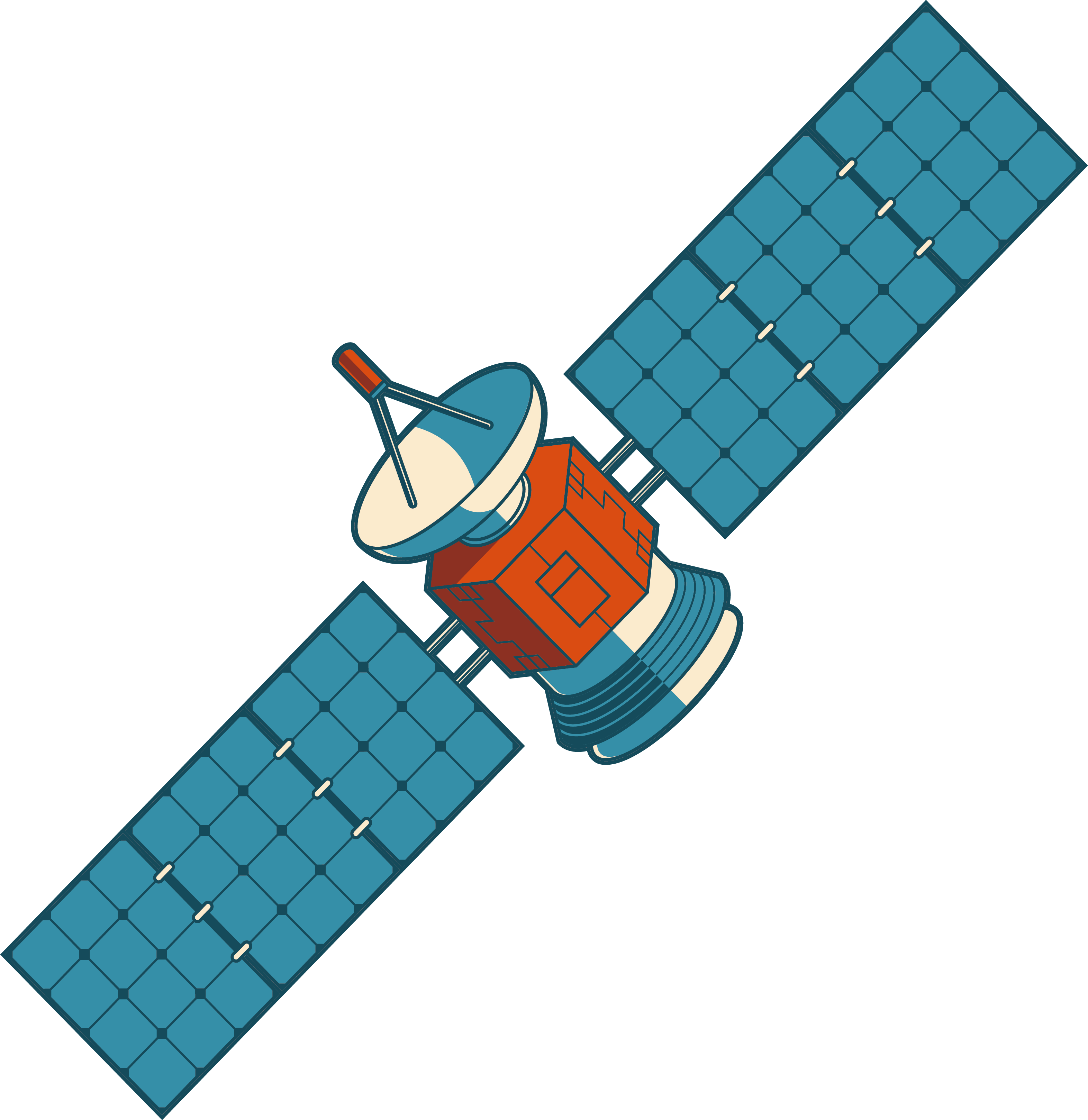 Satellite clip art